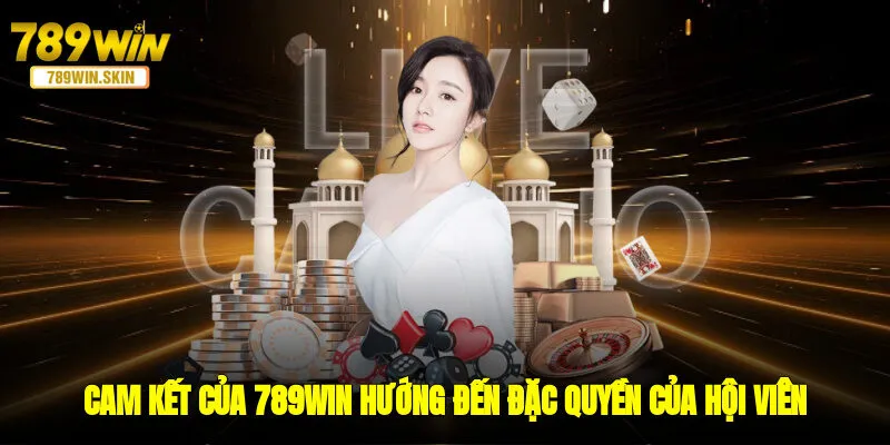 Cam kết của 789WIN hướng đến đặc quyền của hội viên 